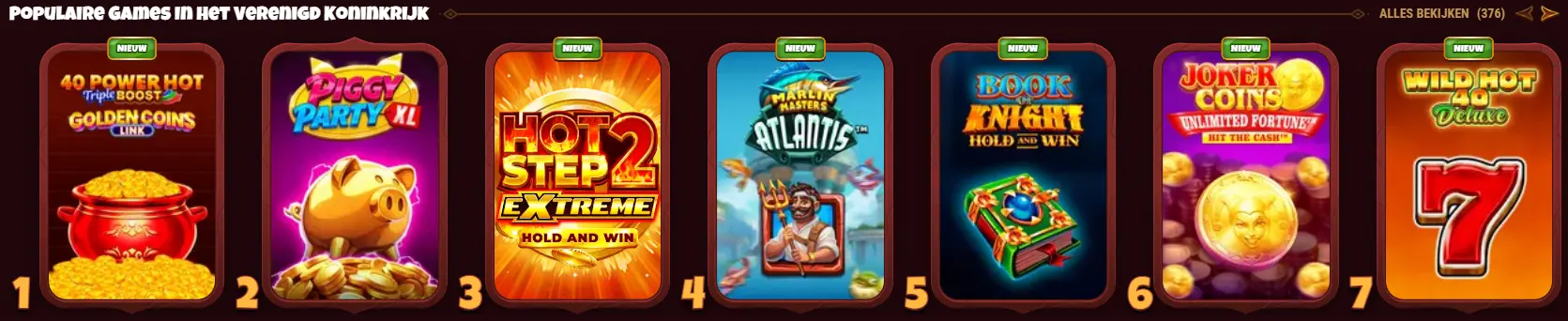 Overzicht van online slots met diverse thema’s