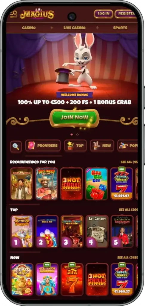 Casino-app beschikbaar voor iOS en Android toestellen