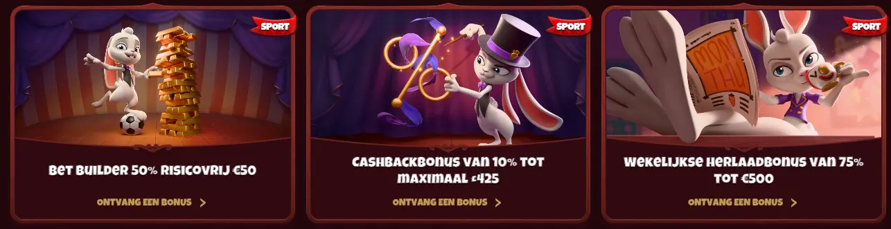 Cashback-aanbieding voor verloren inzetten